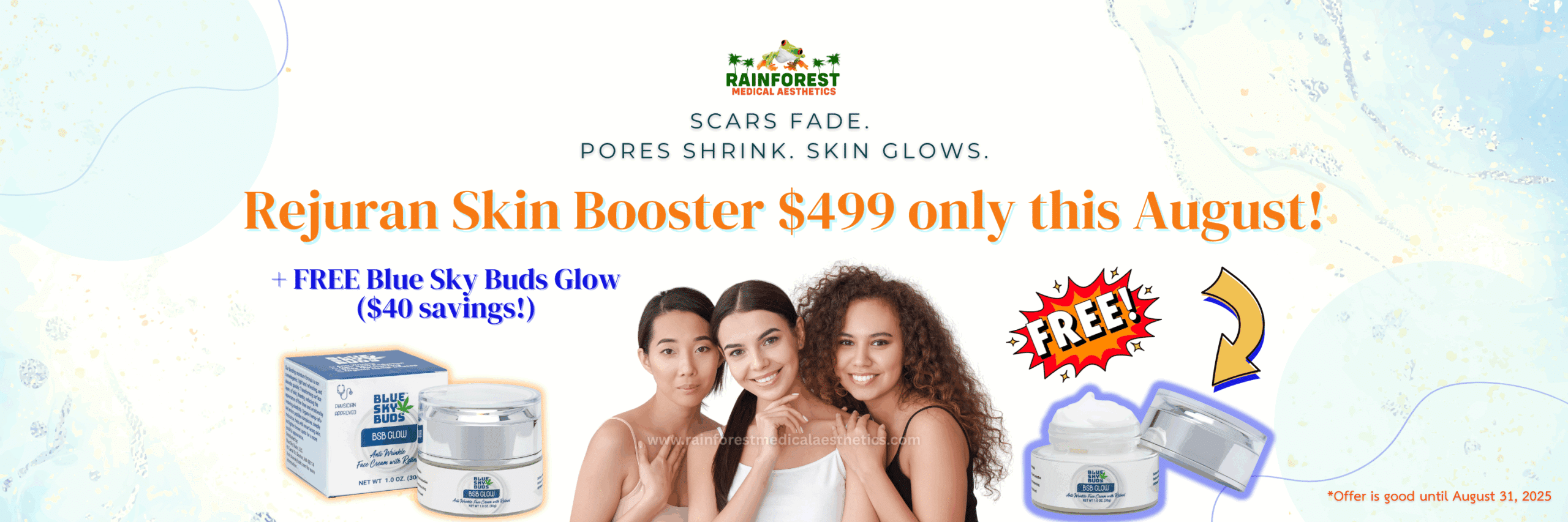 Rejuran + BSB Glow Promo_Website Banner